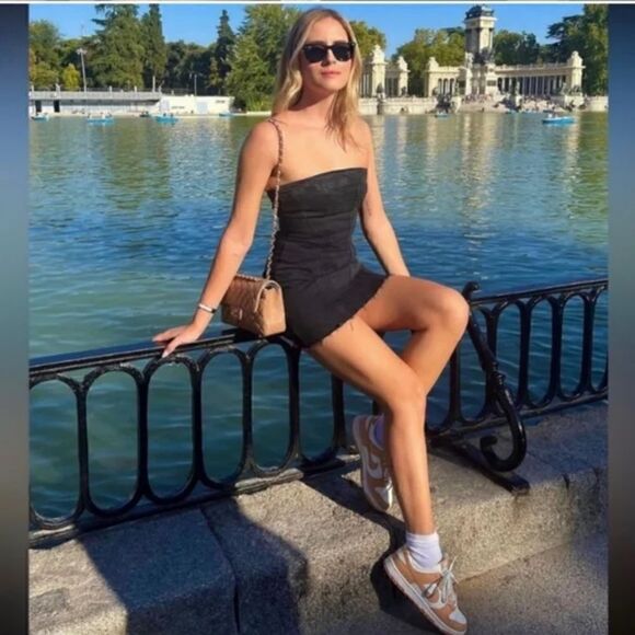 TRF DENIM CORSET DRESS ZARA - Picture 1 of 15